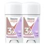 Imagem de Kit 2 Desodorante Rexona Clinical Creme Extra Dry Women Antitranspirante 96h Stick 58g