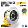 Imagem de Kit 2 Disp. De Retorno Articulado Inox Encaixe 60mm