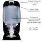 Imagem de Kit 2 Dispenser Porta Sabonete sabão Líquido álcool gel + 2 suporte papel toalha Premisse Preto Bar