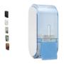 Imagem de Kit 2 Dispenser Saboneteira Álcool Gel Compacto Azul P Salão