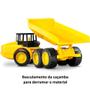 Imagem de Kit 2 em 1 Trator e Caminhão Construção Grandes de Brinquedo