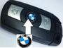 Imagem de Kit 2 Emblemas Adesivo Logo Chave Bmw Aluminio 11Mm Colante