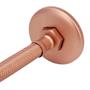 Imagem de Kit 2 Engate Mangueira Flexível Rose Trançado Aço Inox 30Cm