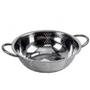 Imagem de Kit 2 Escorredor Inox Arroz Macarrão Peneira de Cozinha 25cm