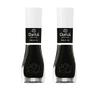 Imagem de Kit 2 Esmalte Dailus Color Cor Black Tie com 8ml