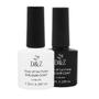 Imagem de Kit 2 esmalte em gel d&z preto e branco d&z linha c 7,5ml