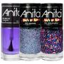 Imagem de Kit 2 Esmaltes Coleção Atrás Do Trio + Top Brilho 10ml Anita