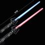 Imagem de Kit 2 Espadas Sabre De Luz 2x1 Star Wars Com Som E Luz