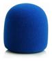 Imagem de KIT 2 Espuma para Microfone Azul SM58