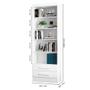 Imagem de Kit 2 Estantes Livreiro 2 Gavetas e 5 Prateleiras Fancy Q01 Branco- Mpozenato