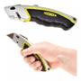 Imagem de Kit 2 Estilete Trapezoidal Profissional 18mm Com 05 Lâminas