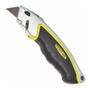 Imagem de Kit 2 Estilete Trapezoidal Profissional 18mm Com 05 Lâminas
