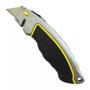 Imagem de Kit 2 Estilete Trapezoidal Profissional 18mm Com 05 Lâminas