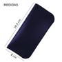 Imagem de Kit 2 Estojo Porta Óculos de Sol e Grau Case Azul Marinho Capinha Portatil Fino