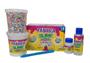 Imagem de Kit 2 Fabrica De Slime Kimeleka Crunch Arco Iris Acrilex - Artkids