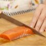 Imagem de Kit 2 Facas Para Sushi Sashimi Peixe Legumes Verduras Yanagui 8 Pol Aço Inox