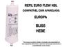 Imagem de Kit 2 Filtro Refil compatível Purificador Europa - Bliss - HF by Hebe