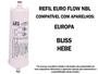 Imagem de Kit 2 Filtros Refil Compatível Purificador Europa - Hf By Hebe - Bliss