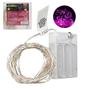 Imagem de Kit 2 Fio De Fada Cordão de Luz Led Decoração 10 Metros Rosa