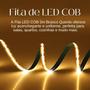 Imagem de Kit 2 Fita De Led 5m Cob 360 Leads Branco Quente 3000k