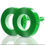 Imagem de Kit 2 fitas dupla face 19mm x 2m resistente verde multiuso