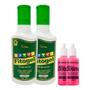 Imagem de Kit 2 Fitogel Gel de Arnica Alívio das Dores Musculares + 2 Loção para Tratar Pés Rachados  Milagroso Delima