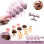 Imagem de Kit 2 Formas Boleador Enrolador De Doces Gourmet Brigadeiros Sushi Arroz