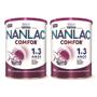 Imagem de Kit 2 Fórmulas Infantil Nanlac Comfor 800g cada