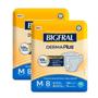 Imagem de Kit 2 Fralda Bigfral Derma Plus M 8 Unidades Cada