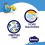 Imagem de Kit 2 Fraldas Babysec Galinha Pintadinha Ultrasec Mega Tamanho P 42 unidades cada