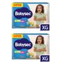 Imagem de KIT 2 Fraldas Infantil Babysec Hiper Tamanho XG
