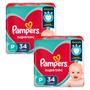 Imagem de Kit 2 Fraldas Pampers Supersec P 34 Unidades
