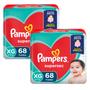 Imagem de Kit 2 Fraldas Pampers Supersec XG com 68 unidades