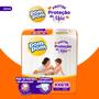 Imagem de Kit 2 Fraldas Pom Pom Protek Proteção de Mãe Jumbo XXG com 18un cada