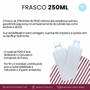 Imagem de Kit 2 Frasco Frisado Para Produtos de Higiene e Beleza 250ml