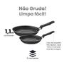 Imagem de Kit 2 Frigideiras Antiaderente Não Gruda 16 E 20cm Barata
