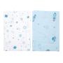 Imagem de Kit 2 Fronhas Papi 31x22cm Travesseiro c/ Furos Espaço Azul