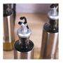 Imagem de Kit 2 Galheteiro em Vidro Aço Inox com Dosador Azeite 300ml