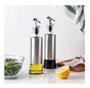 Imagem de Kit 2 Galheteiro em Vidro Aço Inox com Dosador Azeite 300ml