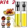 Imagem de Kit 2 Galheteiro Spray Inox eite Vinagre