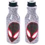 Imagem de Kit 2 Garrafa Retro do Homem Aranha com Tampa 500ml Plasútil