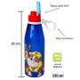 Imagem de Kit 2 Garrafas de Água Patrulha Canina Infantil 530ml