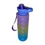 Imagem de Kit 2 Garrafas Fit Fitness Academia Casa 500ml + 1 Litro