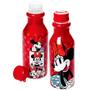 Imagem de Kit 2 Garrafas Retro da Minnie com Tampa 500ml Plasútil Vermelha