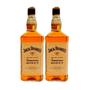 Imagem de Kit 2 Garrafas Whisky Jack Daniels Honney 1 Litro