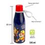 Imagem de Kit 2 Garrafinhas de Hidratação Paw Patrol Patrulha Canina 530ml Tampa Abre Fácil