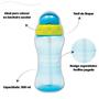 Imagem de Kit 2 Garrafinhas Fresh Buba Infantil 300 Ml 2 Canudos