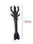 Imagem de Kit 2 Garras Terror Halloween Garra Mal Fantasia Preta 49Cm