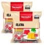 Imagem de kit 2 Gelatina Sobremesa Sabor Morango Tecnutri Sache 1kg