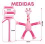 Imagem de Kit 2 Girafinha Pop It Com Led Anti Stress Infantil Fidget